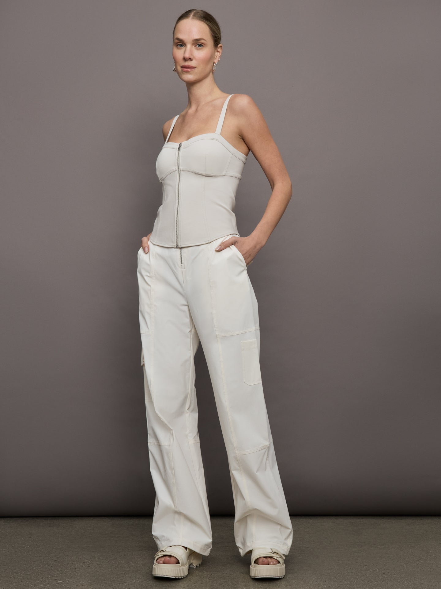 Quincy Cargo Pants - Gardenia – Carbon38