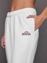 Les Sports Bandier Jogger - White/Cordovan