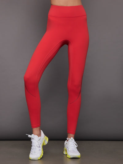 Buy Nike Women's Pro Velour HyperWarm Leggings Red in KSA -SSS