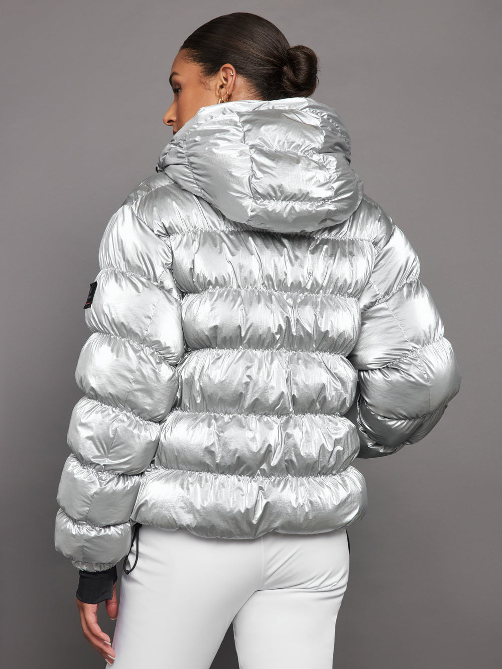 Bogner FIRE+ICE Rosetta Ski Jacket - Liquid Silver - Size 4