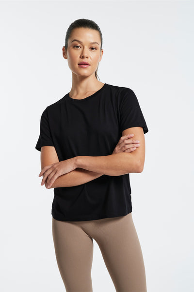 Cooper Classic Cotton Modal Tee - Black