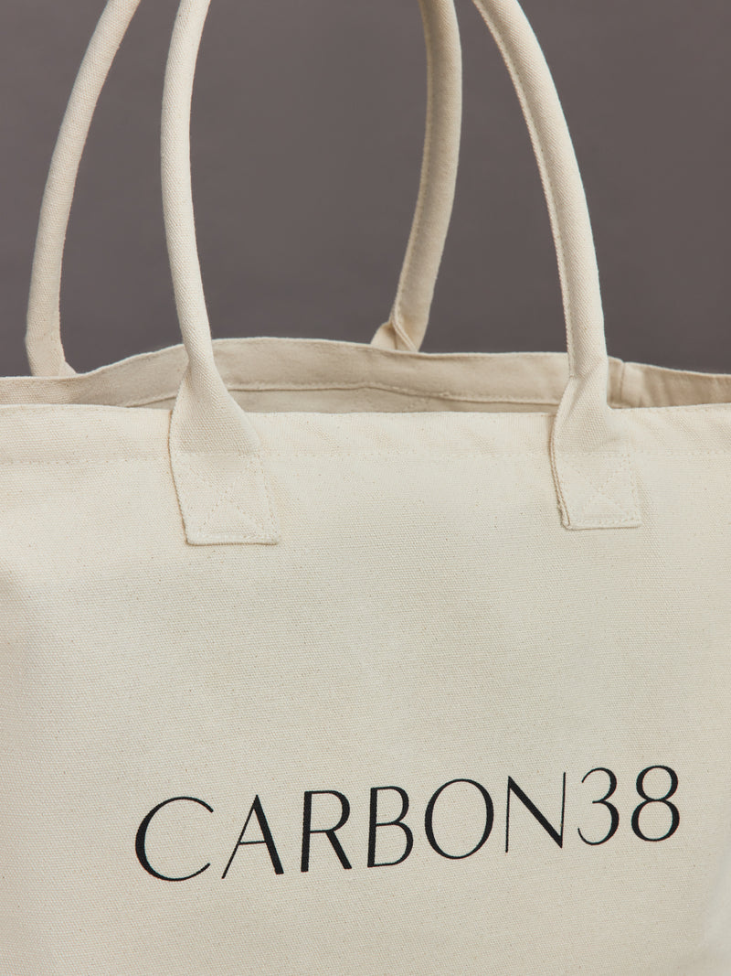 Carbon38 Canvas Tote - Natural