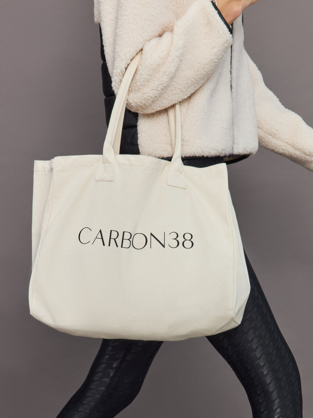 Carbon38 Canvas Tote - Natural