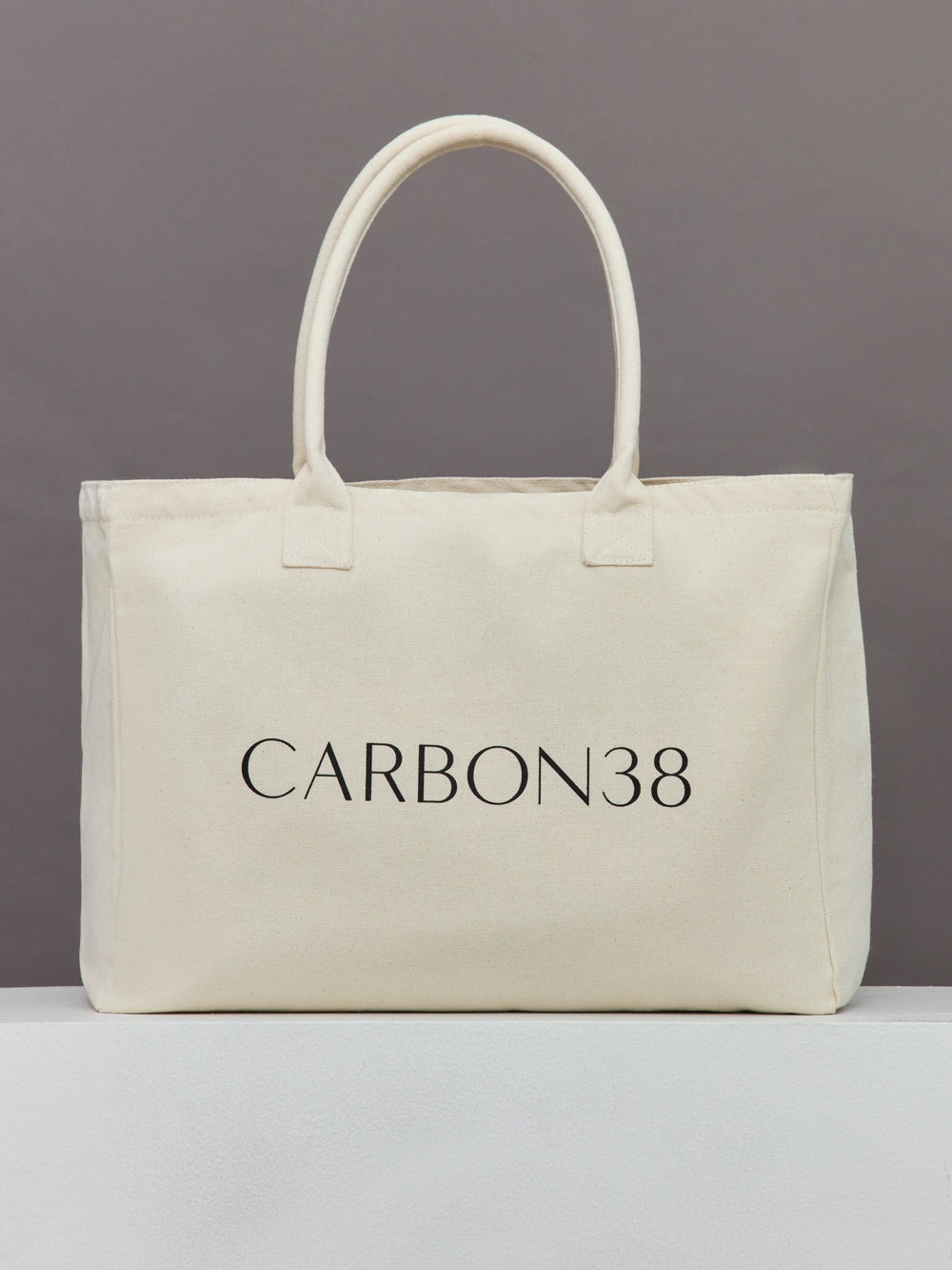 Carbon38 Canvas Tote - Natural