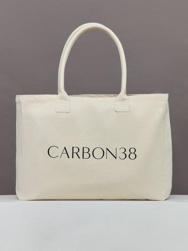 Carbon38 Canvas Tote - Natural