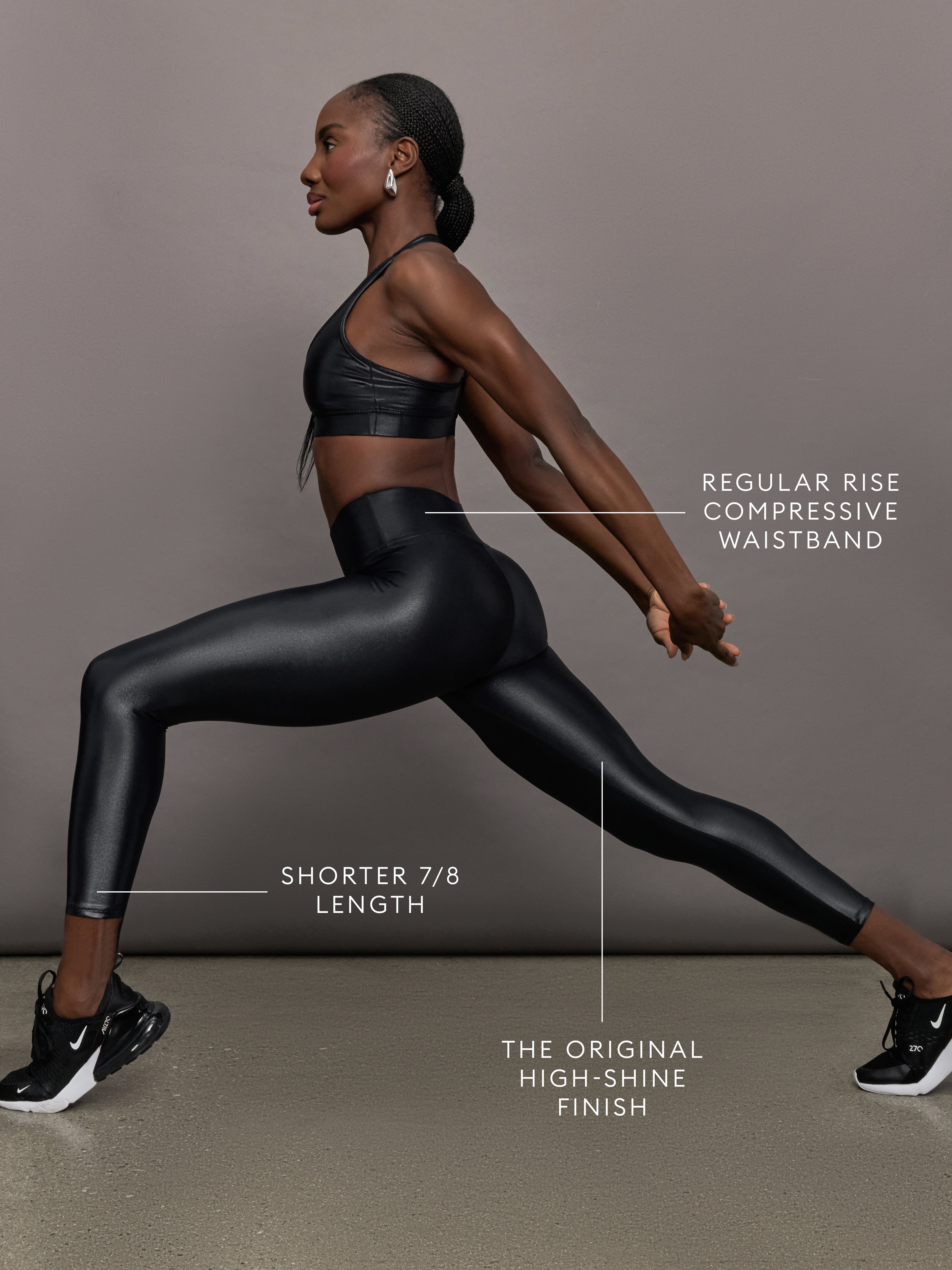 7/8 Length Takara 7/8 Length Leggings in Black – Carbon38