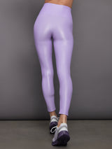 High Rise 7/8 Legging in Takara Shine - Sweet Lavender