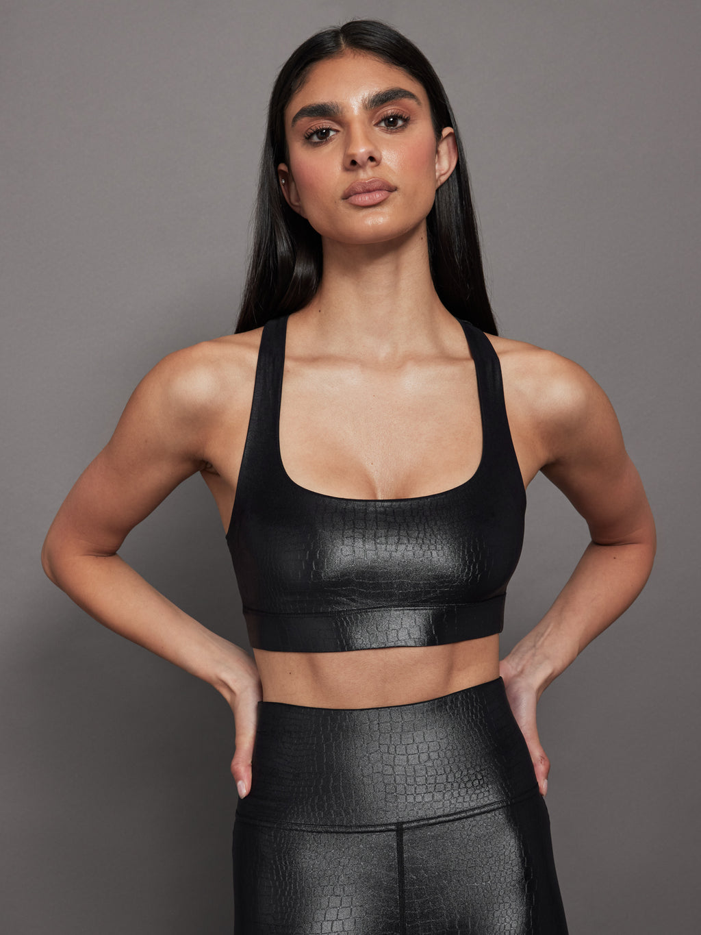 Criss Cross Bra Crocodile Takara Shine
