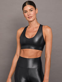 Action Bra 2.0 in Takara Shine - Black