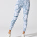 Tie Dye Ribbed 7/8 Legging - French Navy/White Tie Dye