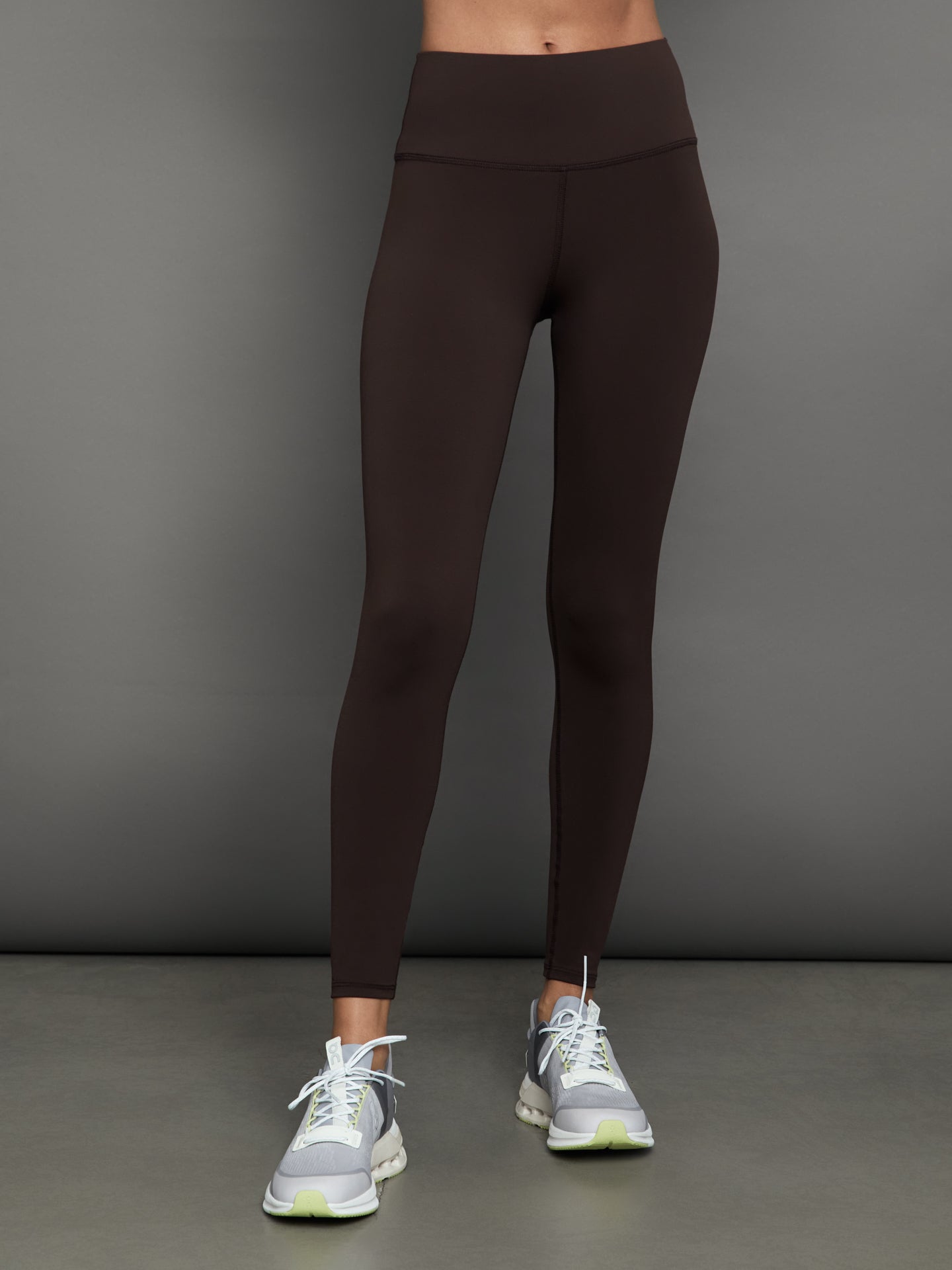 High Rise Full Length Legging In Diamond Compression Java Carbon38 High rise full length legging in diamond compression java carbon38