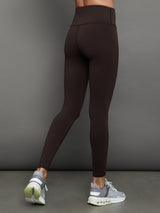 High Rise Full-Length Legging in Diamond Compression - Java