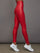 High Rise Full-Length Legging in Takara Shine - Haute Red