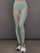 Sheer Spliced Legging in Melt - Sage