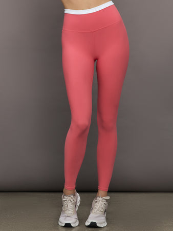 Contrast Waistband Legging in Melt