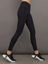 High Rise Legging in Ribbed Melt