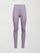 High Rise Legging in Ribbed Melt - Lavender Grey