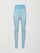 Ruched Mesh Legging in Melt - Sky Blue