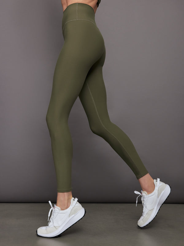 Leggings Carbon 38 Green size 1 US in Cotton - 34547836