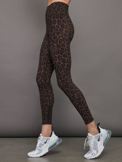 High Rise Legging in Melt - Leopard Print