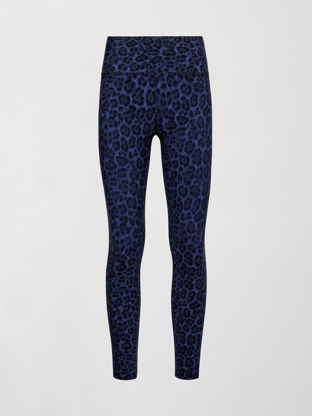 High Rise Legging in Melt - Navy Leopard