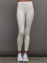 High Rise Legging in Melt - Snow Leopard