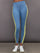 Colorblock Legging in Melt - Coronet Blue  / Charlock