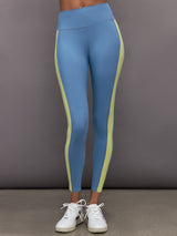 Colorblock Legging in Melt - Coronet Blue  / Charlock