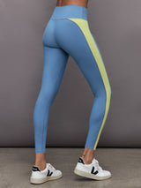 Colorblock Legging in Melt - Coronet Blue  / Charlock