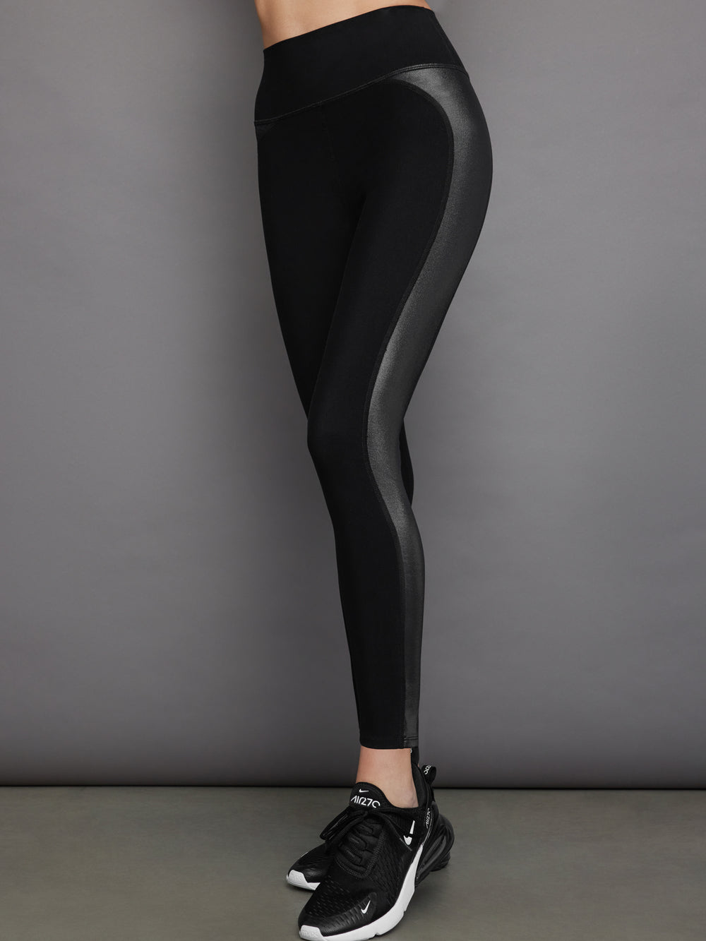 Unbranded Leggings Women's Size 6 Black Tuxedo Buttons Stretch Dressy Yoga  Dance