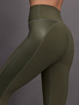 Tuxedo Legging - Olive