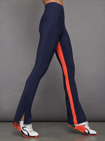 Colorblock Split Bootcut Legging in Melt