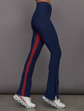 Colorblock Split Bootcut Legging in Melt