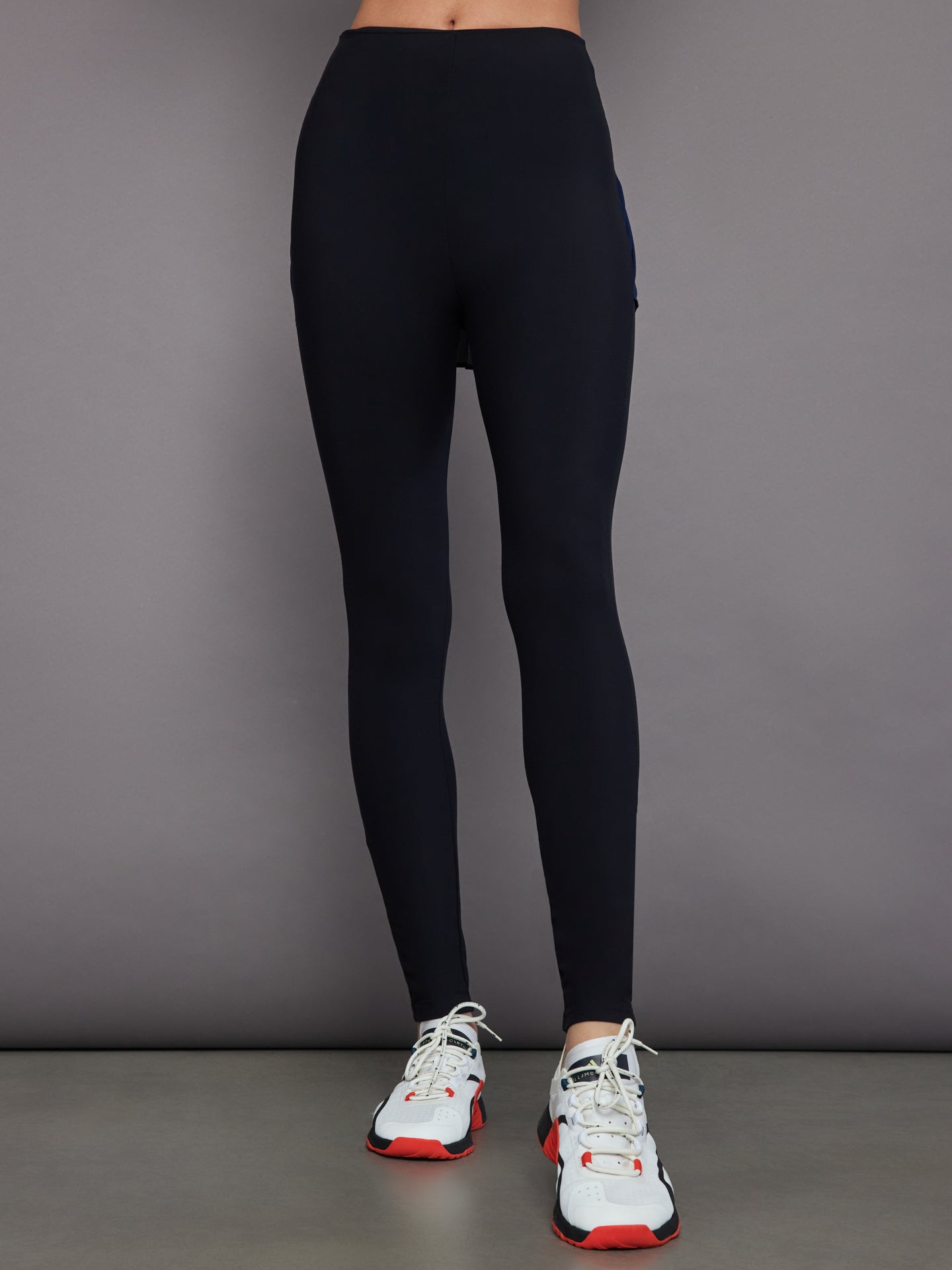 Pleated Skirt Legging in Melt - Black / Navy – Carbon38