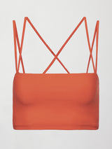 Strappy Bra in Melt - Burnt Sienna