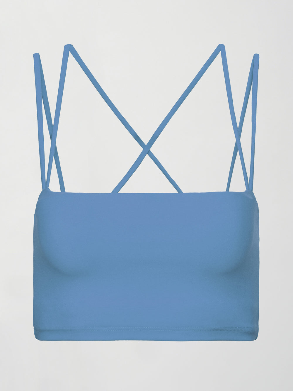 Strappy Bra in Melt - Coronet Blue