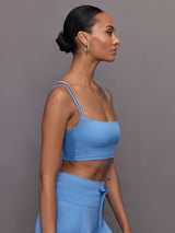 Strappy Bra in Melt - Coronet Blue