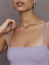 Strappy Bra in Melt - Lavender Grey