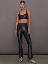 Soft Sculpt Sports Bra in Takara Shine - Black