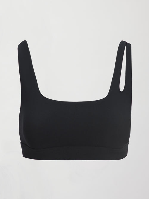 Cutout Bra in Melt - Black