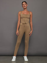 Stretch Twill Corset - Khaki