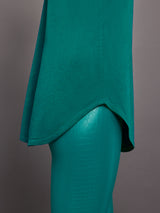 Long RacerBack Tank - Velvet Green