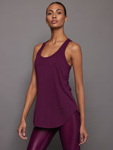 Long RacerBack Tank - Pickled Beet