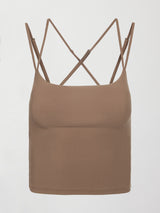 Strappy Tank in Melt - Caribou