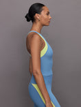 Colorblock High Neck Tank