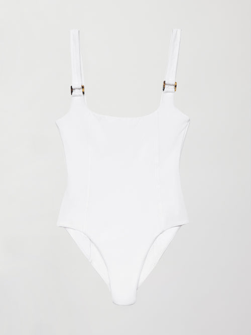 One Piece Swimsuit - White