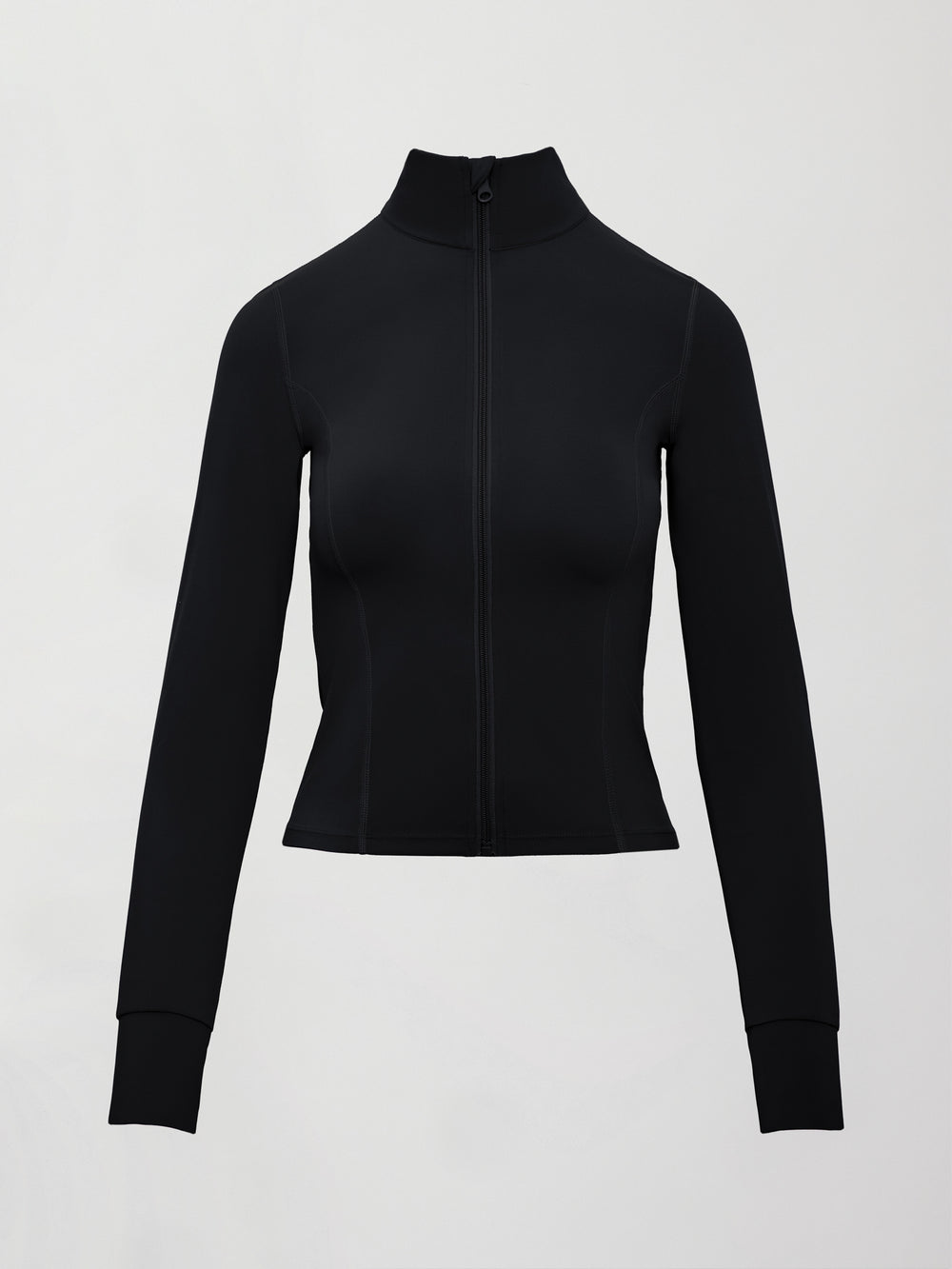 Full Zip Active Jacket in Melt - Black