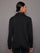 Knit Jacket with Asymmetrical Zip - Black