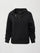 Half Zip Asymmetrical Pullover - Black