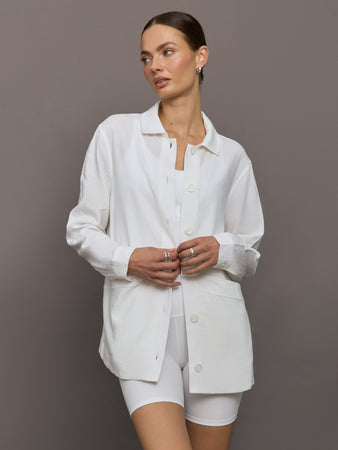 Linen Shirt Jacket